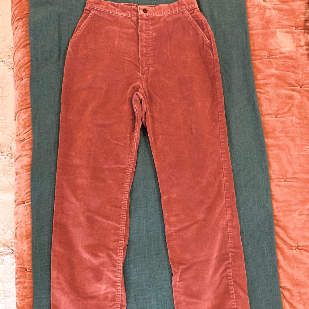 Vintage Wrangler velvet pants
